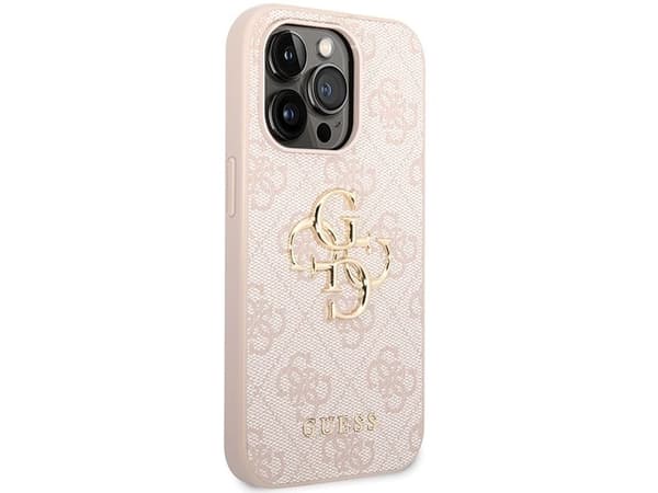 GUESS , Etui, Apple, Apple iPhone 15 Pro, 15,5 cm (6.1"), Rosa