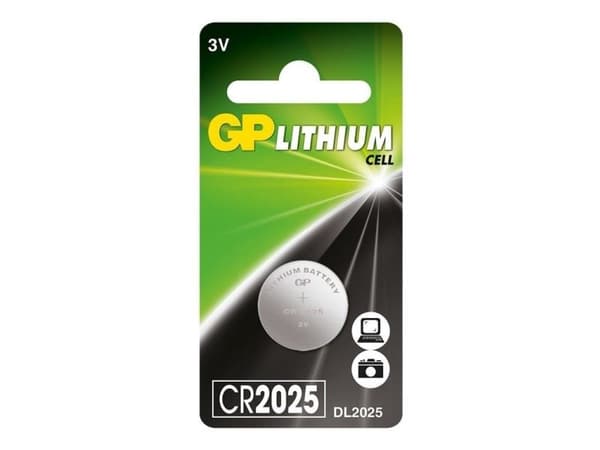 GP CR2025 knapcelle batteri 1 stk.