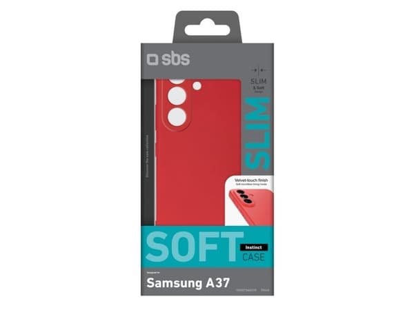 SBS Instinct-deksel til Samsung Galaxy A37 - Rød