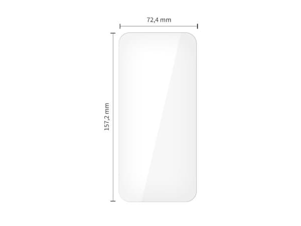 Tech-Protect Glass Fit+ härdat glas 2-pack för OnePlus 15