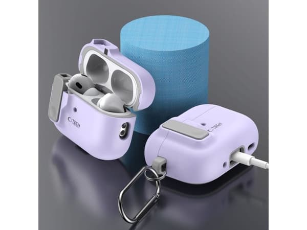 Tech-Protect TECH-PROTECT SLIM HOOK fodral för Apple AirPods Pro 1/2 lavender