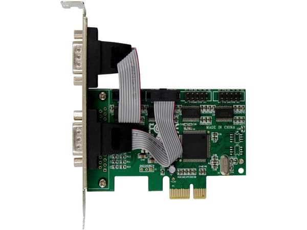 InLine 76619E, PCIe, Seriell, Hankjønn, PCIe 2.0, RS-232, 9-pin, PC