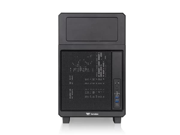Thermaltake TR200 WS, PC, Sort, Mini-ITX, micro ATX, Stål, SPCC, 17,5 cm, 36,5 cm