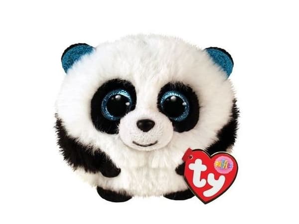 Meteor maskotti Ty Puffies Panda Bambu