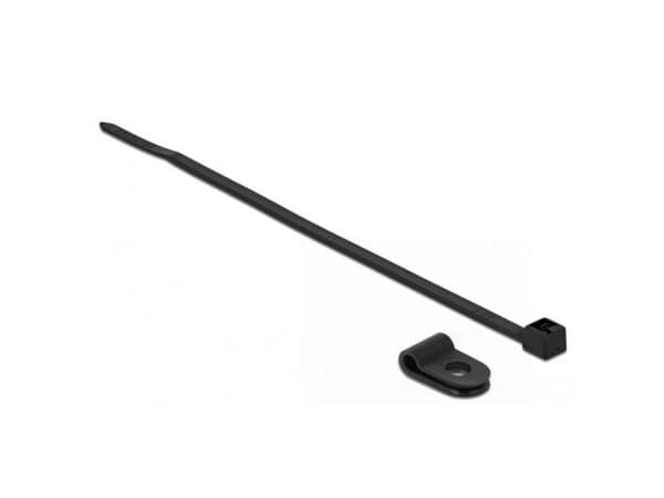 Delock - Kabelbinder - 10 cm - svart