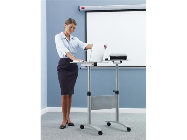 NOBO Projection Trolley Multimedia - Vagn - för projektor / notebook-dator