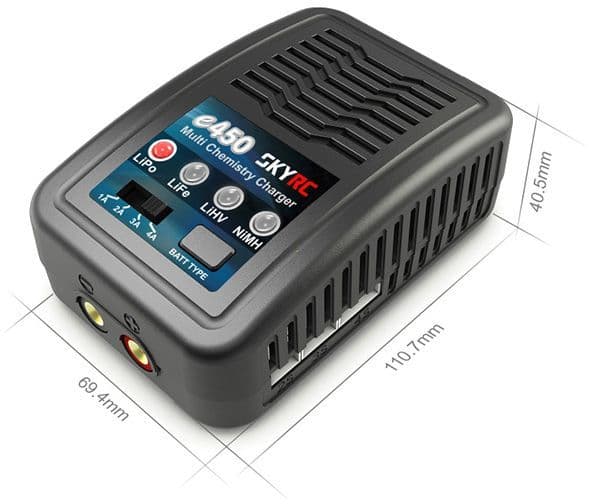 Sky RC batterilader E450 (50 W/4 A)