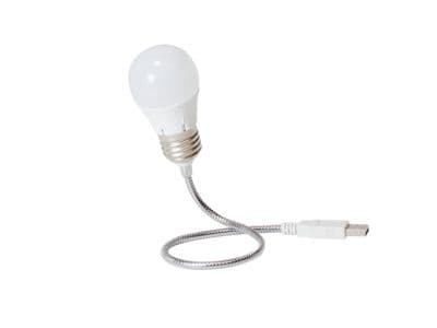 LogiLink UA0220, Hvit, Plast, Kontor, Studere, LED, 1 ampuller, 1,75 W