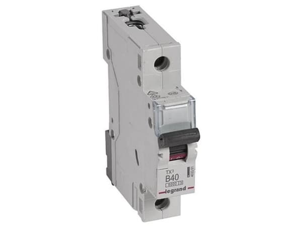 Legrand TX3, Dvärgbrytare, Typ B, IP20, 240 - 415 V