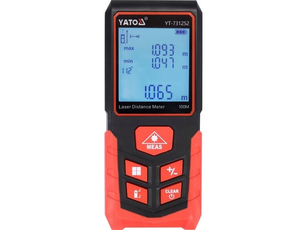 YATO laseravståndsmätare 100 m