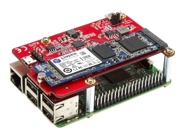 Startech Raspberry Pi Board - USB 2.0 480Mbps - USB to M.2 SATA Converter - USB to SATA Raspberry Pi SSD (PIB2M21) - Diskkontroller - M.2 Card - US...