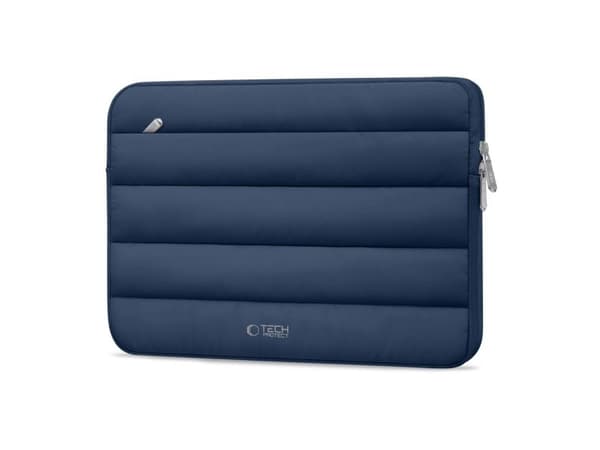 Tech-Protett fluffig laptopväska 15-16" - Marinblå