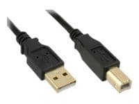 MicroConnect - USB-kabel - USB-type B (hann) til USB (hann) - USB 2.0 - 5 m - svart