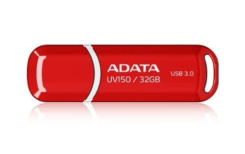 ADATA DashDrive UV150 - USB flash-enhet - 32 GB - USB 3.0 - röd