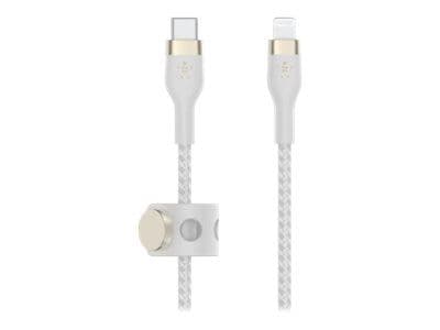 Belkin BoostCharge - Lightning-kabel - USB-C hann til Lightning hann - 1 m - hvit