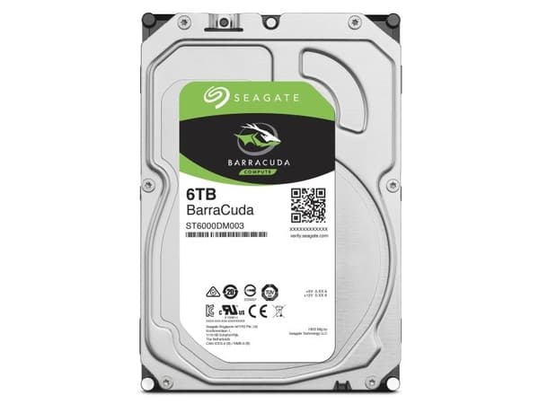 Seagate Barracuda ST6000DM003 - Harddisk - 6 TB - intern - 3.5" - SATA 6Gb/s - buffer: 256 MB