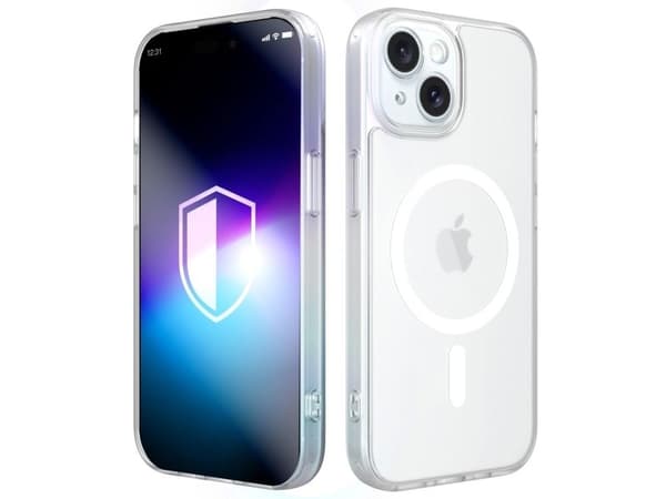 3mk Misty MagCase för iPhone 15 - white