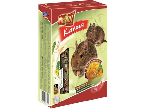 Vitapol fôr til ørkenrotter 1 kg
