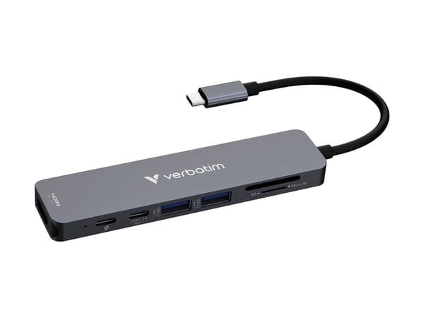 Verbatim - Dokkingstasjon - for bærbar - USB-C - HDMI