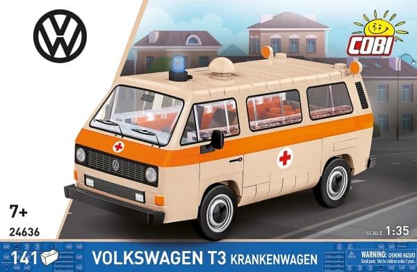 COBI -24636, Byggsats, 7 År, 141 styck