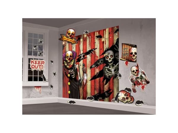 Creepy Carnevil väggdekoration