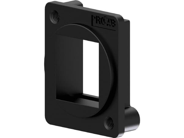 AV-adapter Procab PROCAB VDK10/B Keystone, storlek D, svart