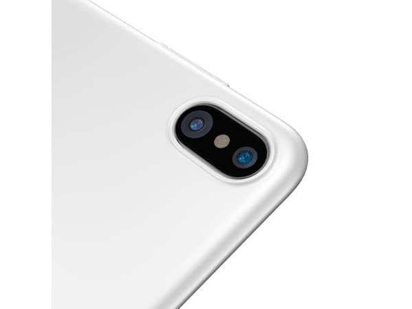 "Baseus slim-etui for iPhone X/XS - hvit