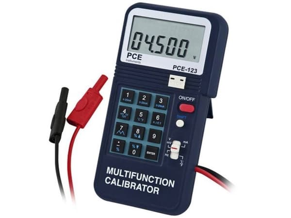 PCE Instruments PCE-123 Hånd-multimittari