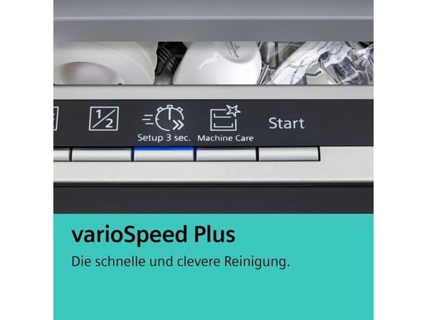Siemens 4242003943649 - Oppvaskmaskin - Rustfritt stål