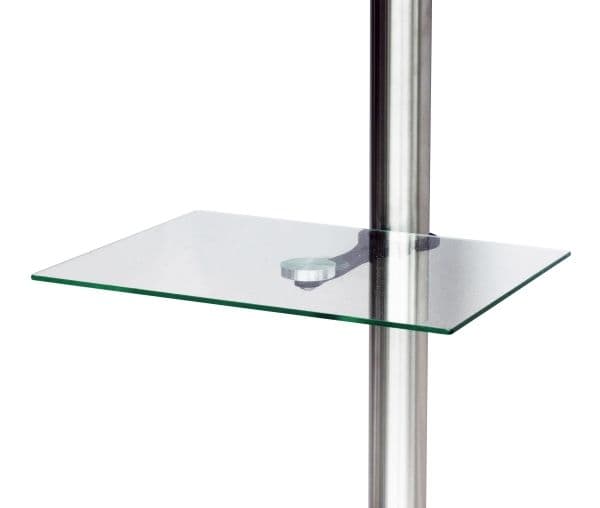 Sinox hylde til Sinox StandView TV gulvstand. Glas