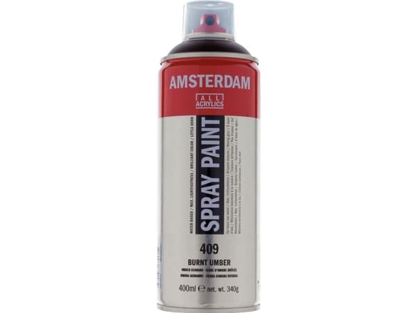 Amsterdam sprayfärg Burnt Umber 409