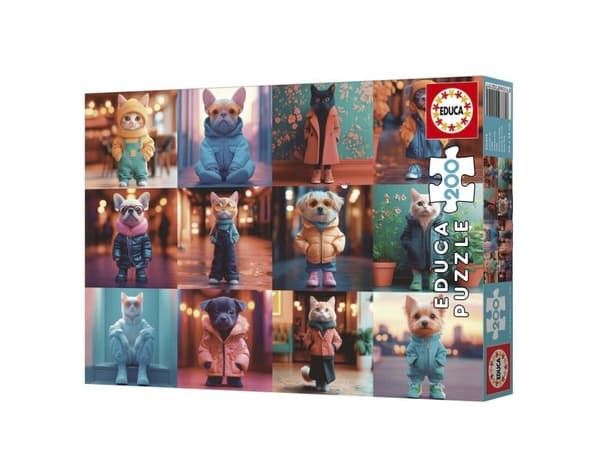 Educa 200 Fashion Animals