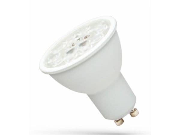 LED GU10 230V 6W CCT 38ST med Spectrum-lins