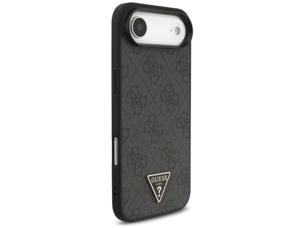 Guess 4G Strap Triangle Logo MagSafe Case for iPhone 17 Air - Black