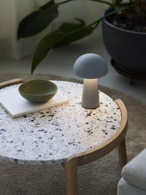 Bordlampa MOVE ME ljusgrå