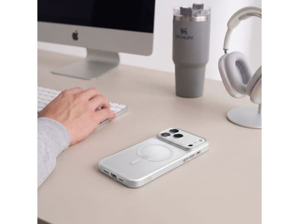 Tech-Protect MagPrime MagSafe CC Case for iPhone 18 Pro Max / 17 Pro Max - Matte Gray