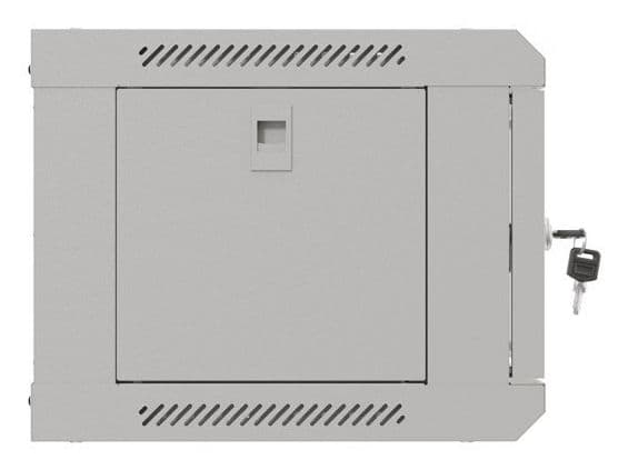 19" RACKMONTERBART INSTALLATIONSSKÅP 4U 540X350 GRÅ GLASDÖRR LANBERG (FLAT PACK)