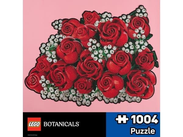 LEGO Rose Puzzle, 1,004 Pcs