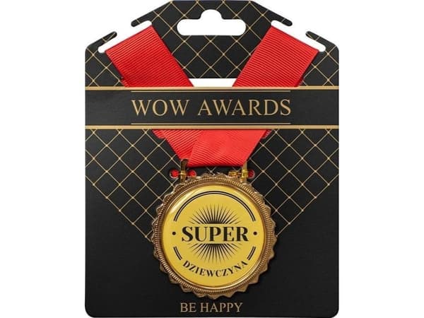Super girl presentmedalj