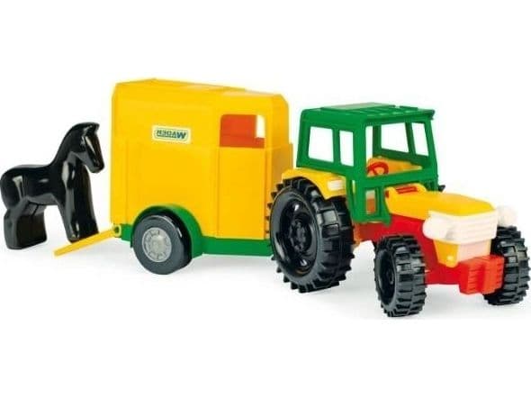 Traktor med släp