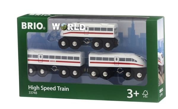BRIO 33748 Suurnopeusjuna, jossa on ääntä