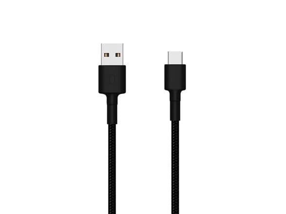 Xiaomi Mi Braided - USB-kaapeli - USB (han) til USB-C (han) - USB 2.0 - 3 A - 1 m - lajiteltu