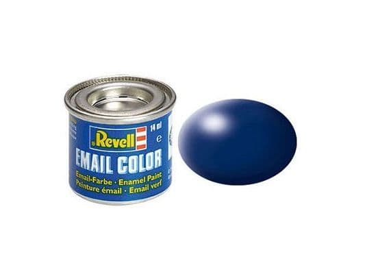 Emalj 14 ml mörkblå silke