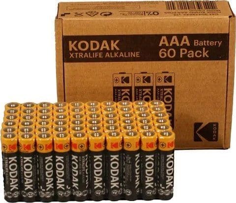 Kodak XTRALIFE alkaliskt AAA-batteri (60 st)