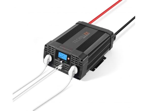 Technaxx TE22, Universal, Automatisk, 12 V, 2000 W, 230 V, DC-til-AC