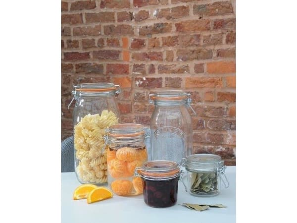 Kilner KILNER Sloik 1l, Square Clip Top Jar