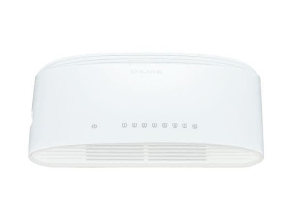 D-Link DGS 1008D - Switch - ohanterad - 8 x 10/100/1000 - skrivbordsmodell