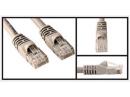 Logo Patchcord, UTP, Cat.5e, RJ45 M/2m, uskjermet, grå