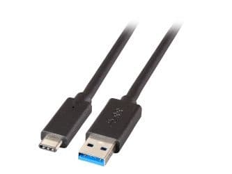EFB Electronics K5282-3ASW.1, 1 m, USB A, USB C, USB 3.2 Gen 1 (3.1 Gen 1), 5000 Mbit/s, sortering