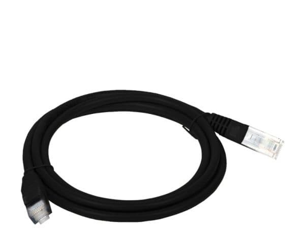 Alantec Patchcord UTP cat 5e 3.0m musta - KKU5CZA3.0